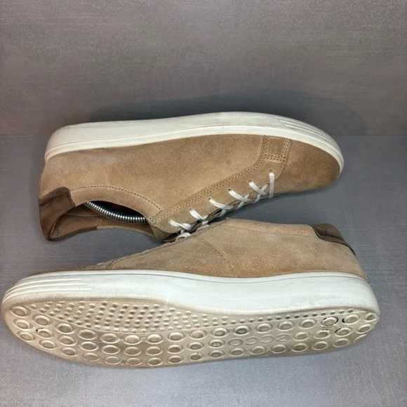 Ecco | Soft 7 Suede Shoes - Cream Tan ; Womens 9.5 - Picture 4 of 8